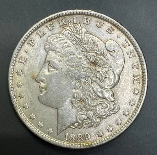 1889 Morgan Silver Dollar, XF