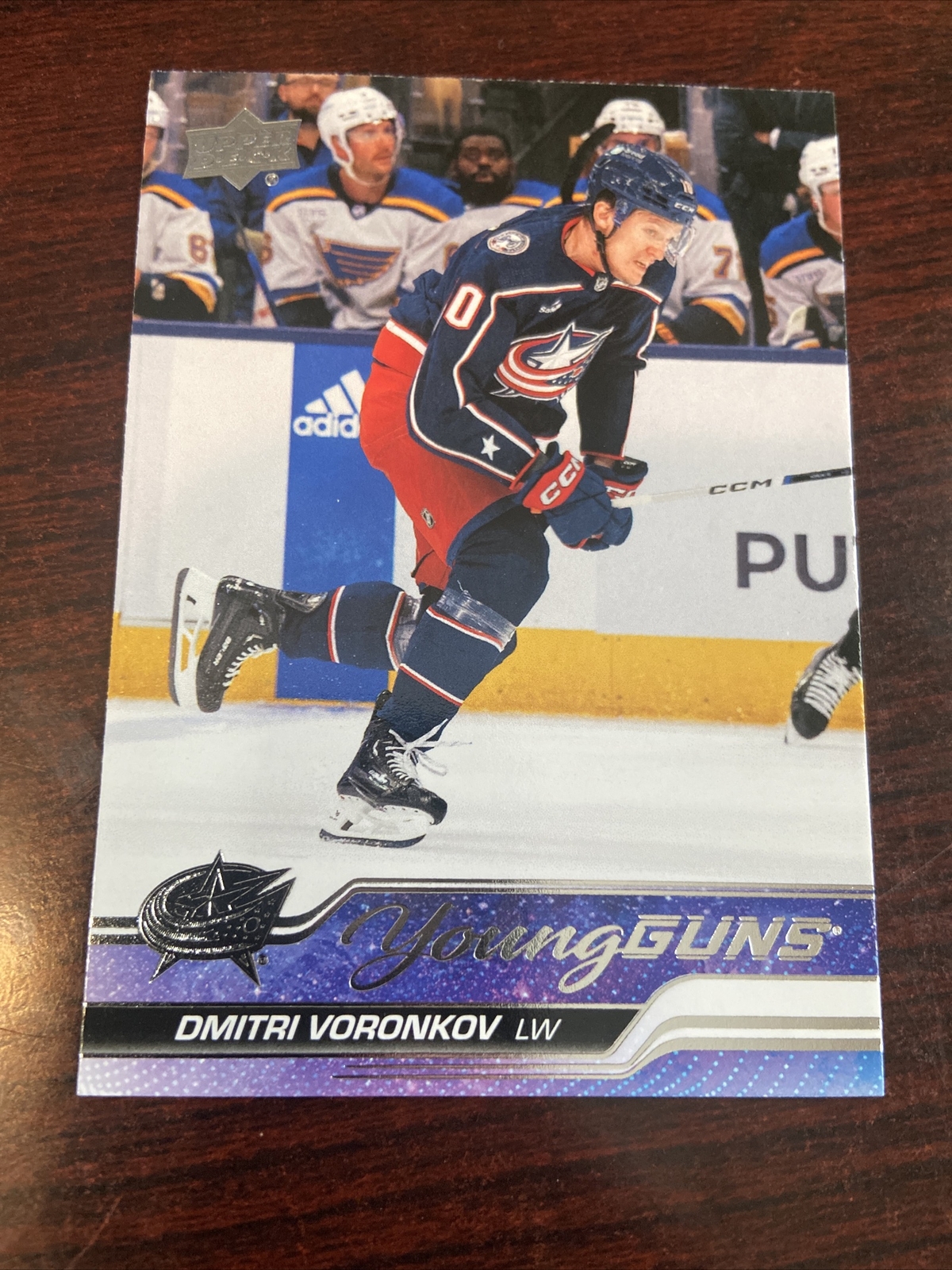 2023-24 Upper Deck Young Guns Rookie RC #492 Dmitri Voronkov