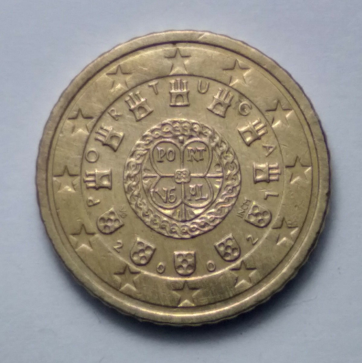 Portugal, 50 Euro Cent, 2002,