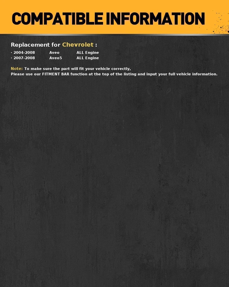 Alternador KAC para Chevrolet Aveo 2004-2008 Chevrolet Aveo5 2007-2008 Foto 3 de 4