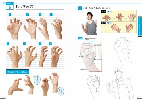How To Draw Manga Hands and Feet Guide Book | JAPAN Art - Bild 5 von 12