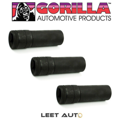3x Gorilla Automotive 1378SD-Wrench, Small Diameter 6 Spline Key