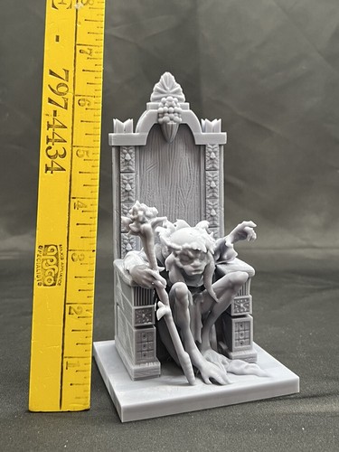 Elfenkönig 7" unbemalte Resin Figur Rankin Bass Der Hobbit HdR Holzelfe - Bild 9 von 10