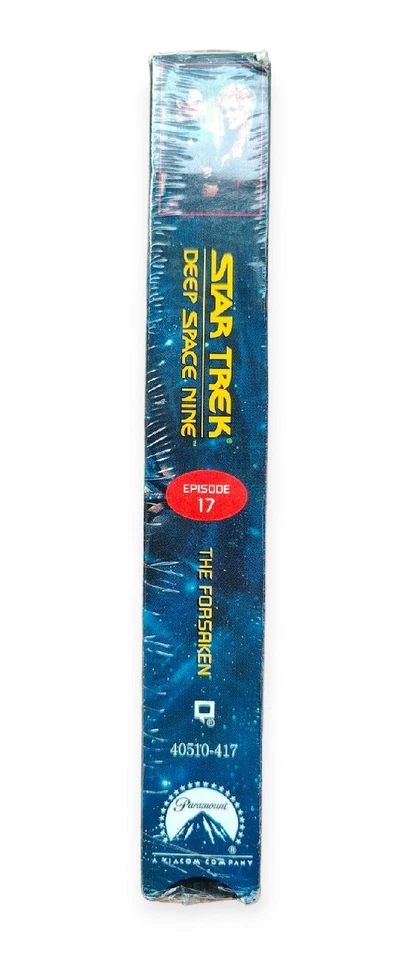 Star Trek Deep Space Nine Episode 17 VHS 1996 Vintage SciFi NEW Sealed  - Image 2 of 4