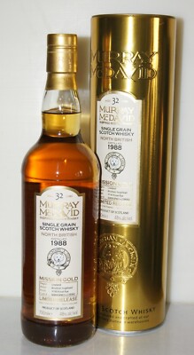 North British 32y 1988 48% Bourbon Hogsh.  1. fill Kovay Rye Murray McDavid 0.7L
