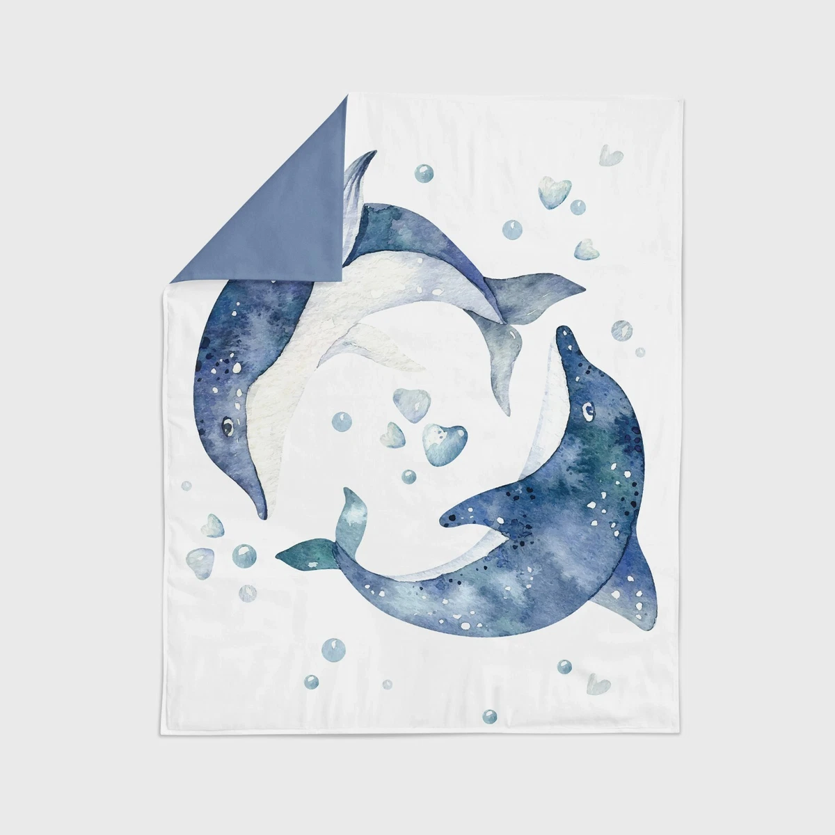 Under the sea crib bedding girl top