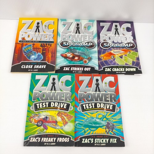 20 x Zac Power Books Paperback Bundle Lot Childrens Spy Adventure H I Larry - Picture 4 of 22