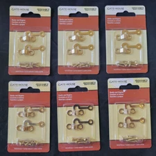 Gate House 5.8-mm Gold Cabinet Latch (2-Pack) 6 Pack
