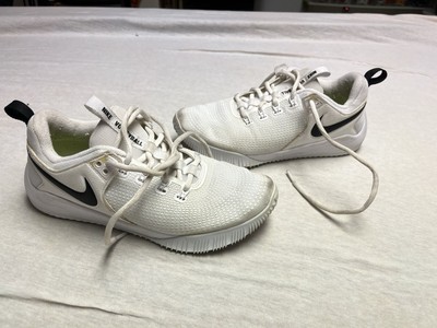 Women s Nike Zoom HyperAce 2 Volleyball Shoes 8.5 White/Black
