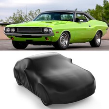 For Dodge Challenger Full Car Cover Outdoor Indoor Satin Stretch Dust Waterproof
