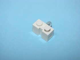 LEGO 9V Electric Light Brick 1 x 2 with Single Side Light White Mindstorms NXT