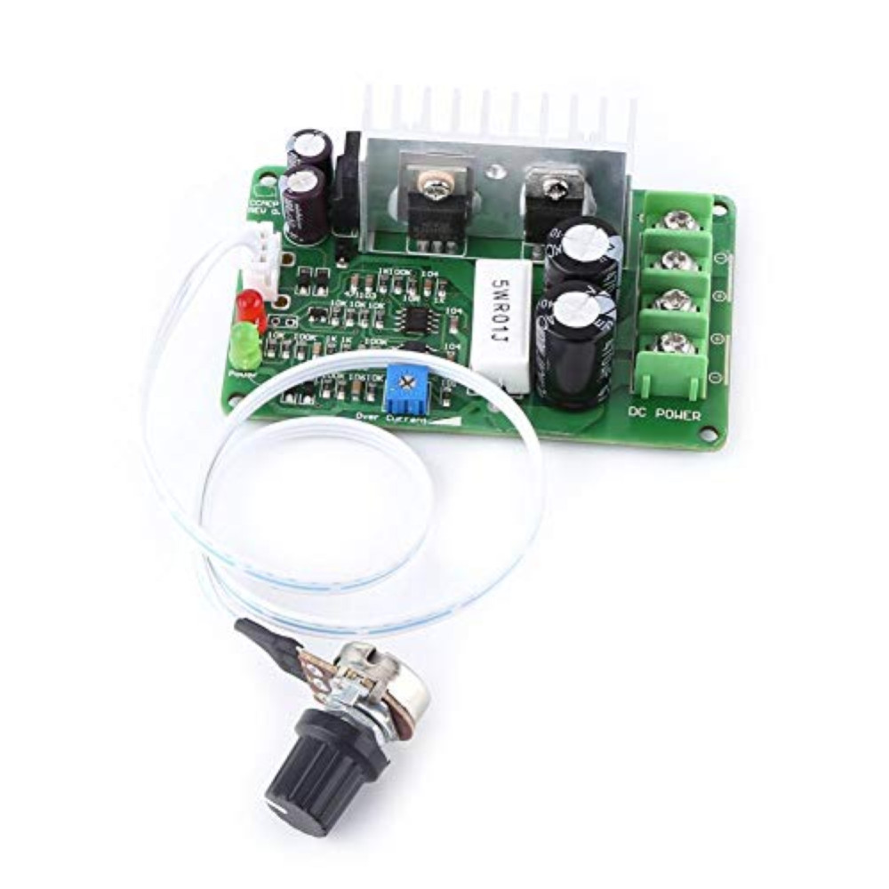 Regolatore Giri Motore 12V 24V 36V PWM - Alta Qualità 15A