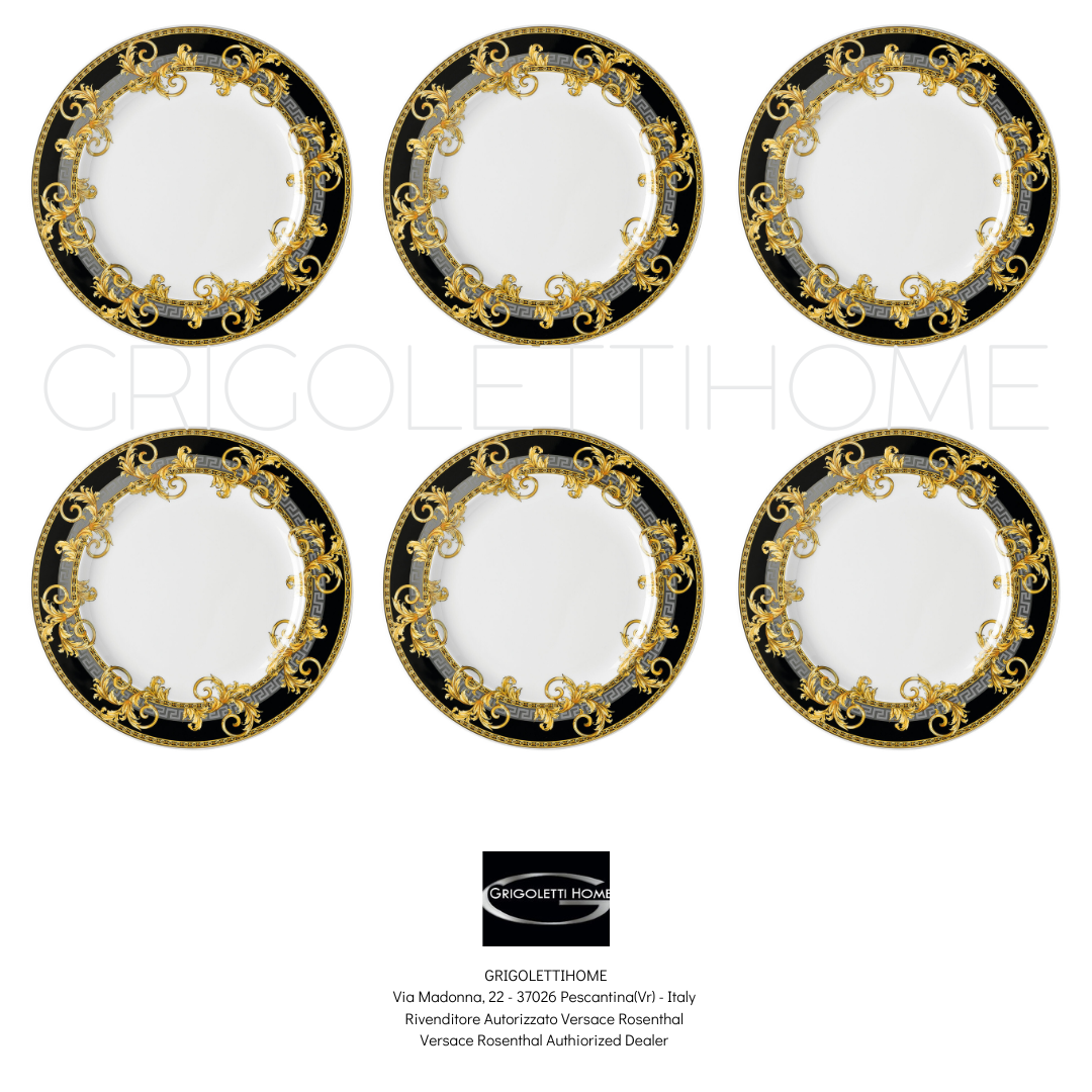 Versace Rosenthal - Prestige Gala - Set 6 Dinner Plate 27 cm - Retailer