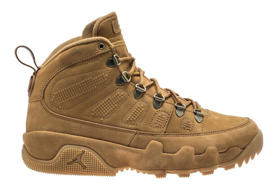 Nike Air Jordan Retro 9 IX Boot NRG Tan Wheat . AR4491-700 | eBay