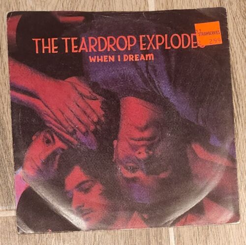 Rare Vinyl THE TEARDROP EXPLODES Psych Classic WHEN I DREAM 45 1980 VG+ - Afbeelding 1 van 3