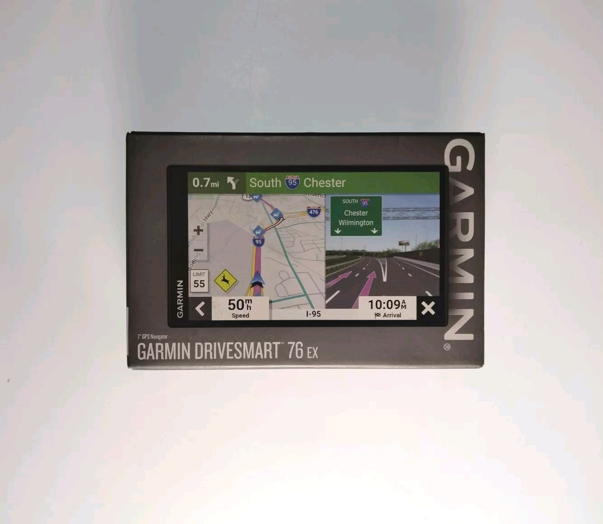 Garmin DriveSmart 76 EX 7 inch Car GPS Navigator w/Traffic