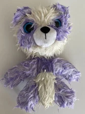 Moose Little Live Scruf A Luvs Pets Purple Teddy Bear Plush Soft Toy Furry