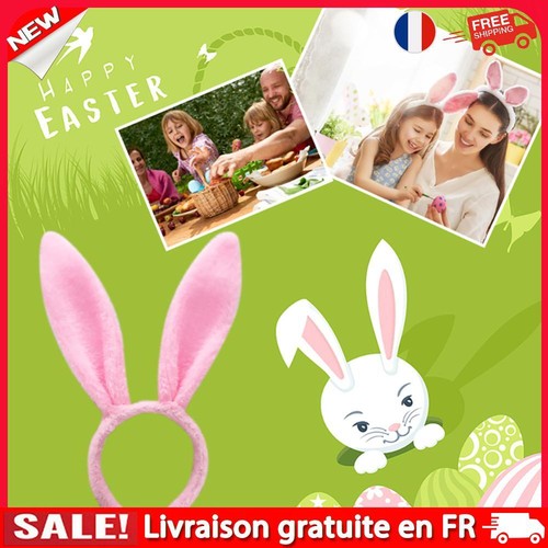 fr Bandeaux de Cosplay oreilles de lapin de pâques, couvre-chef de fête fr Bandeaux de Cosplay oreilles de lapin de pâques, couvre-chef de fête