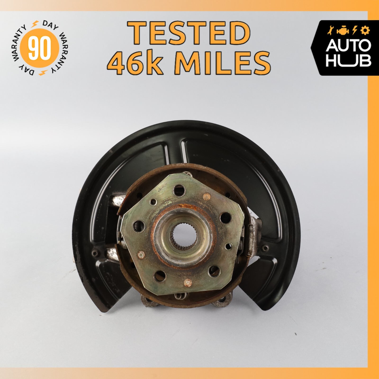 06-07 Maserati M138 GranSport Spyder Rear Left Side Spindle Knuckle Hub OEM 46k