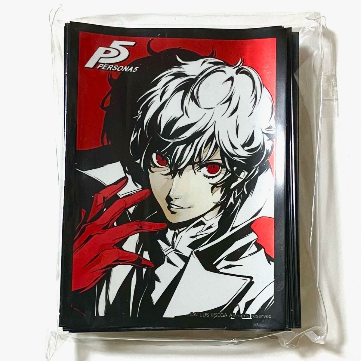 PERSONA5 ペルソナ5 主人公 ジョーカー スリーブ 60枚 ブシロード PERSONA5 ペルソナ5 主人公 ジョーカー スリーブ 60枚 ブシロード
