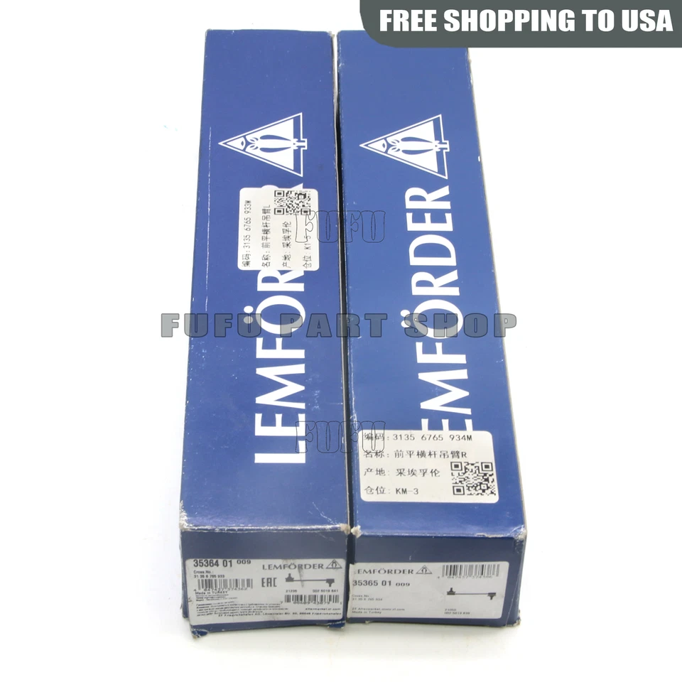 Kit de brazo de control de suspensión delantera original L&R para BMW 740i 750i V8 l6 GAS DOHC Foto 4 de 4