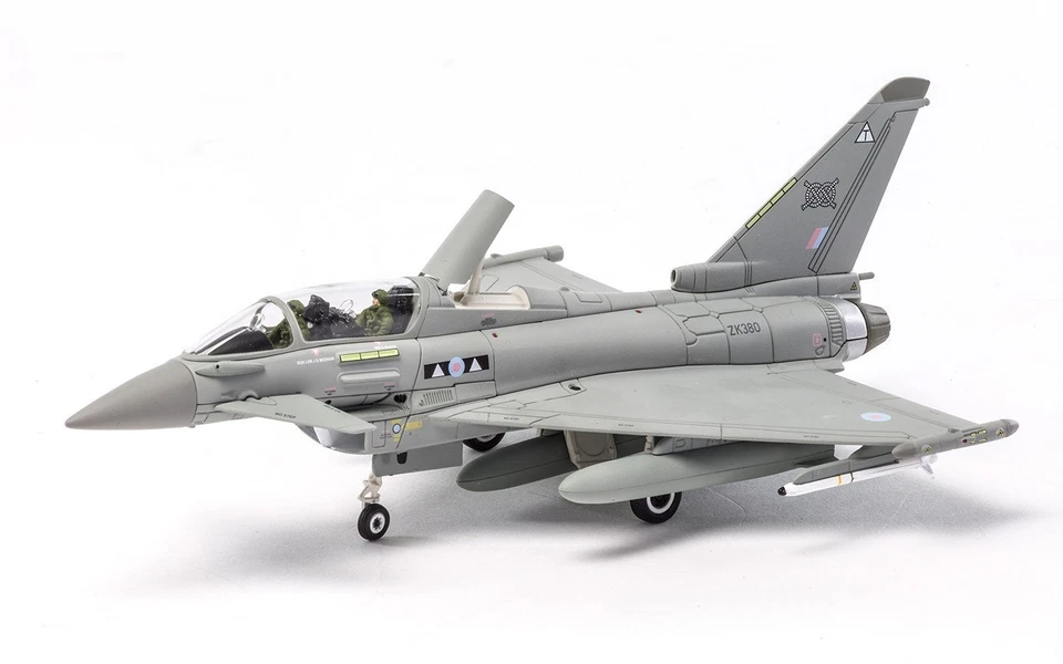 CORGI Eurofighter Typhoon T.3 No.2(AC) Squadron 100 Years of the RAF~AA36409 - Image 4 of 4
