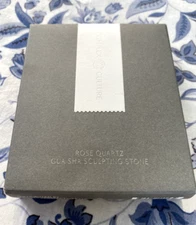 COMPLEX CULTURE Rose Quartz Gua Sha with Carrying Pouch NEW