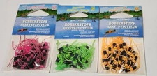 Rod-N-Bobb's Bobber Stops w/Glow Beads 3 Packs 3 Colors 45 Count Total