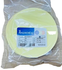New 5 Pack-Angstrom Lap AO3T503P100 Qty 500 Size 5" Yellow Color 3.0 Um Material