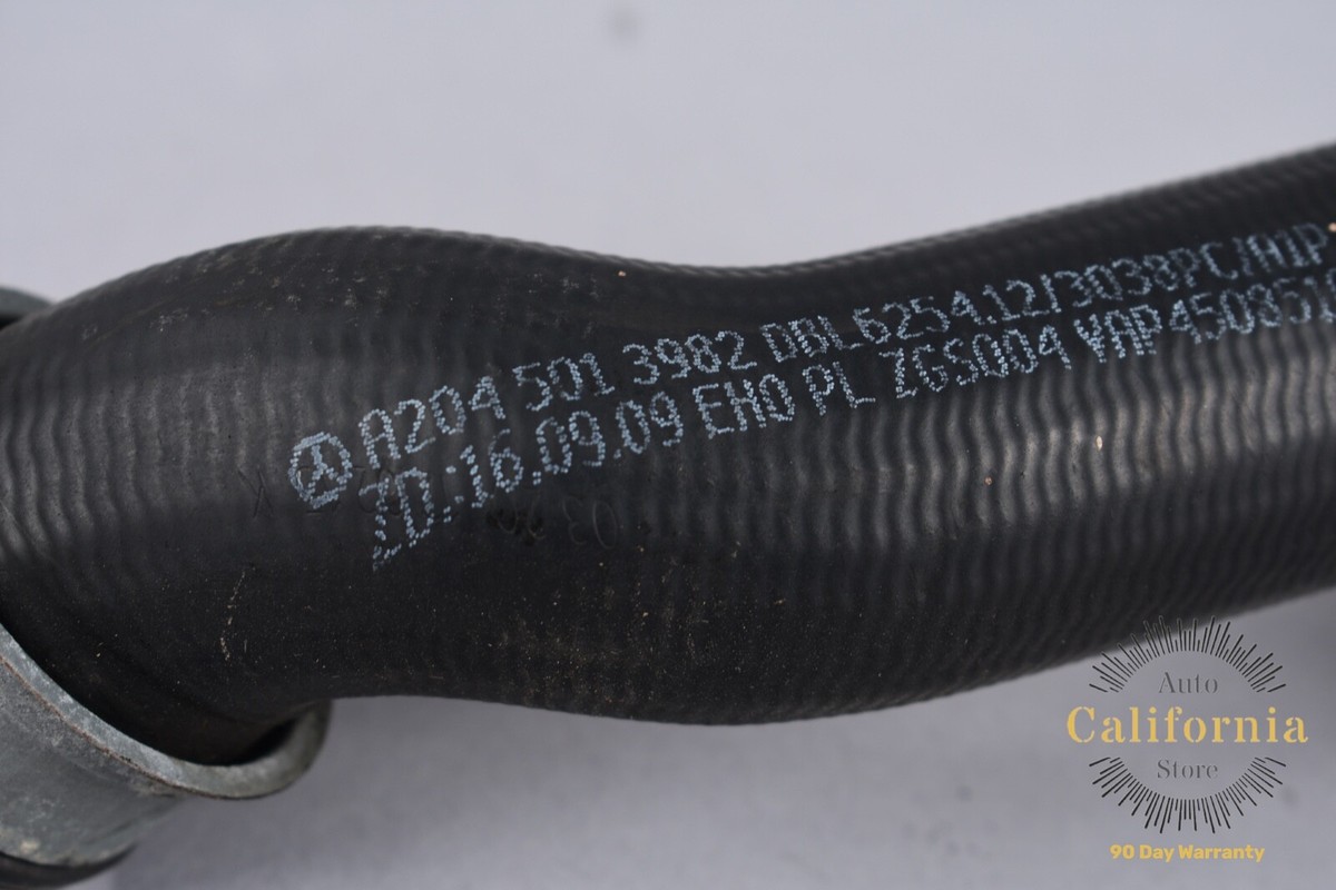 Mercedes W212 E350 M276 Engine Motor Cooling Radiator Hose Pipe 