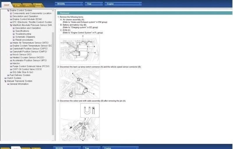 Kia Rio (2011-2017) manuale officina su Cd - Immagine 4 di 4