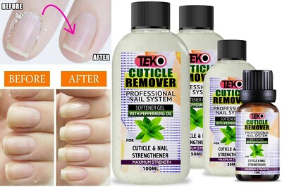 Bester Nagelhautentferner Weichmacher Gel Creme Nägel Hybrid Maniküre UK schnelle Lieferung