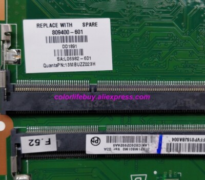 HP Pavilion 17-g121wm A10-8700p Motherboard Heatsink Da0x21mb6d0