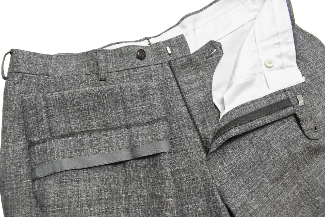 SUITSUPPLY Soho Suit Men's UK 42L Wool Silk Linen 2 In 1 Lined Double