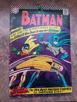 Batman #188  Incomplete/Qualified, See Description (DC Comics December 1966)