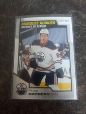 O-Pee-Chee 2020-21 Marquee Rookies Philip Broberg RC Card# 625