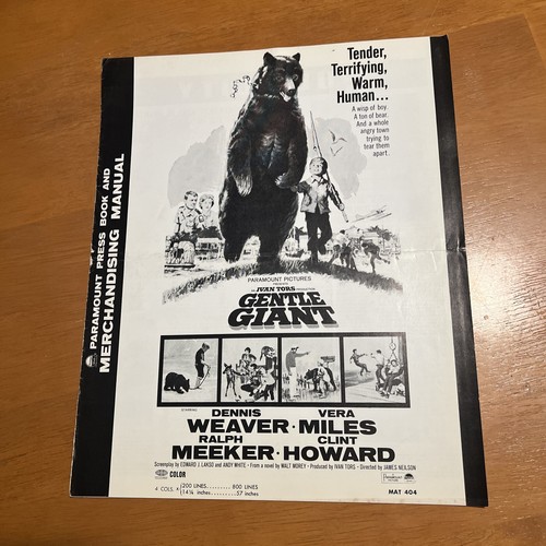 Lote de 20 anuncios de explotación manuales de campaña de libros de prensa de películas de Paramount Pictures años 70 - Imagen 6 de 23