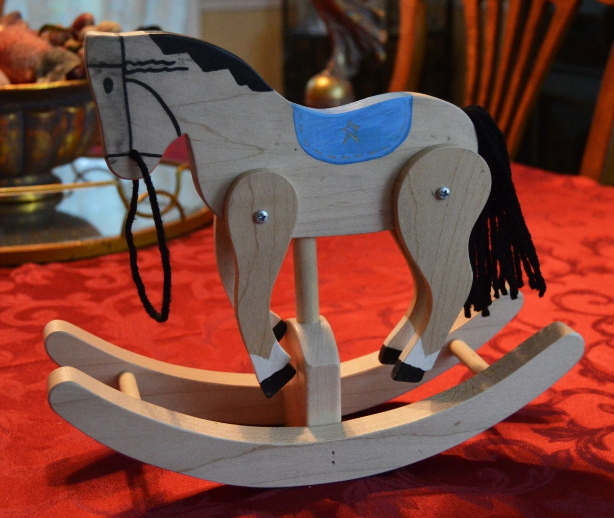 Lapp s Handcrafted Wood Toys Clip Clop Clackity Horse eBay