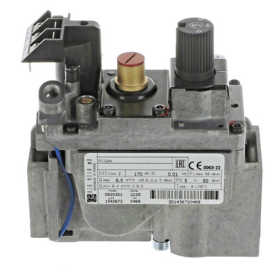 820 NOVASIT 0.820.301 MV MILLI-VOLT GASREGELVENTIL 1/2'' FÜR FRITTEUSE PIZZAOFEN