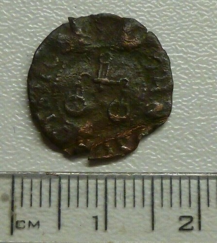 Newport Pagnell Buckinghamshire 17th Century 1/4d Token 1668 W93 John Burgis - Picture 3 of 3