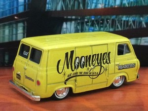 Details About Mooneyes Equipped 1965 Ford Econoline Parts Runner Cargo Van 164 Limited Edt U6