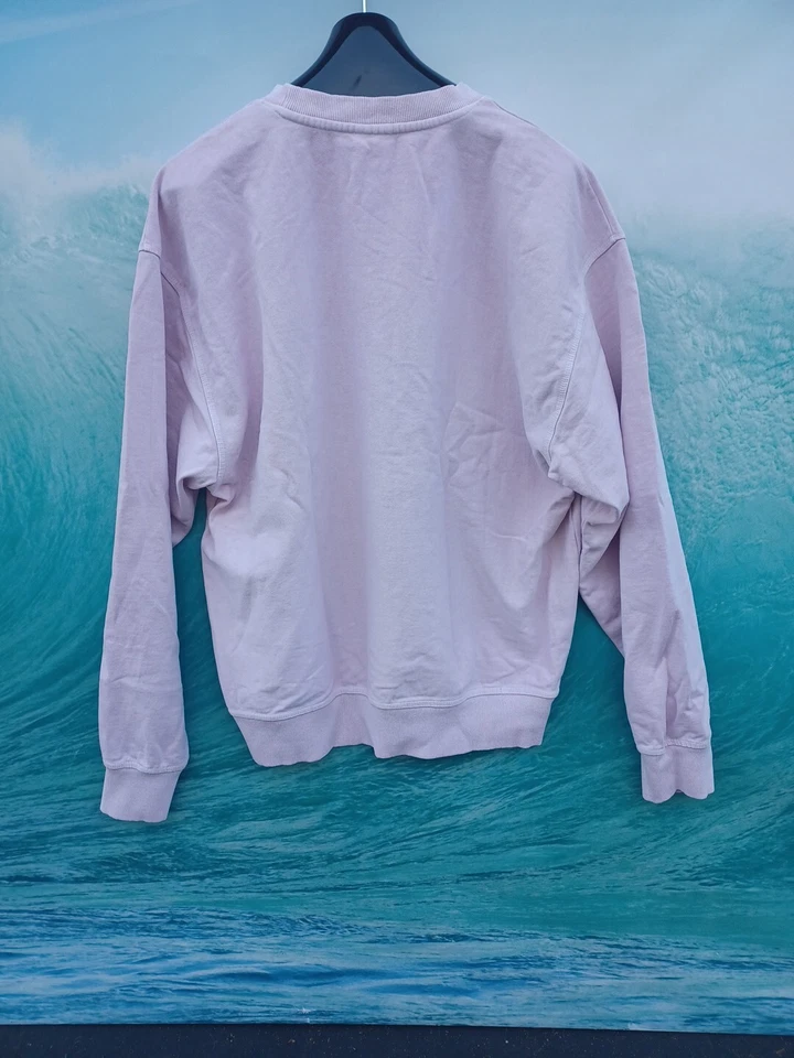 Suéter Pullover Stussy Crown Teñido con Pigmento Cuello Redondo Rosa XXL #0350 Foto 3 de 3