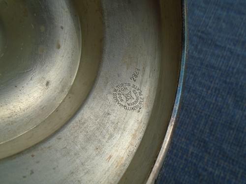 Porta condimento cruet James Tufts 2928 quadruplo placcato argento 1875-1891 antico - Foto 7 di 9
