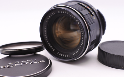 Near Mint] Early Model Super-Takumar 55mm f1.8 M42 Mount w/ filter
