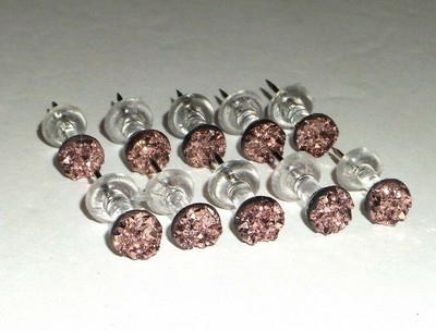 Decorative push pin 10 teal thumb tacks Cork Memory Board Office School Decor