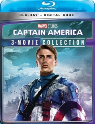 Captain America: 3-Movie Collection (Marvel) (Blu-ray) for sale