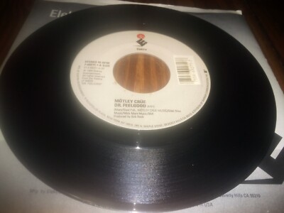 Motley Crue Dr. Feelgood / Sticky Sweet 7'' 45 Elektra Records Vinyl