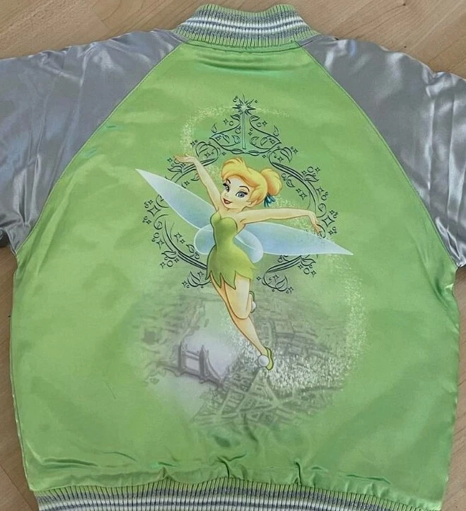 CHAQUETA SATINADA TINKERBELL DISNEY STORE TALLA 4-NUEVA Foto 2 de 3