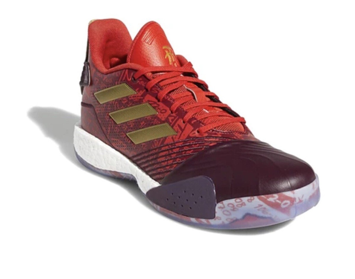 Adidas Men\'s TMAC Millennium Basketball Shoes, Black/Red/Dk Gry, Size 17 US Amazon.com | adidas Men main image 2
