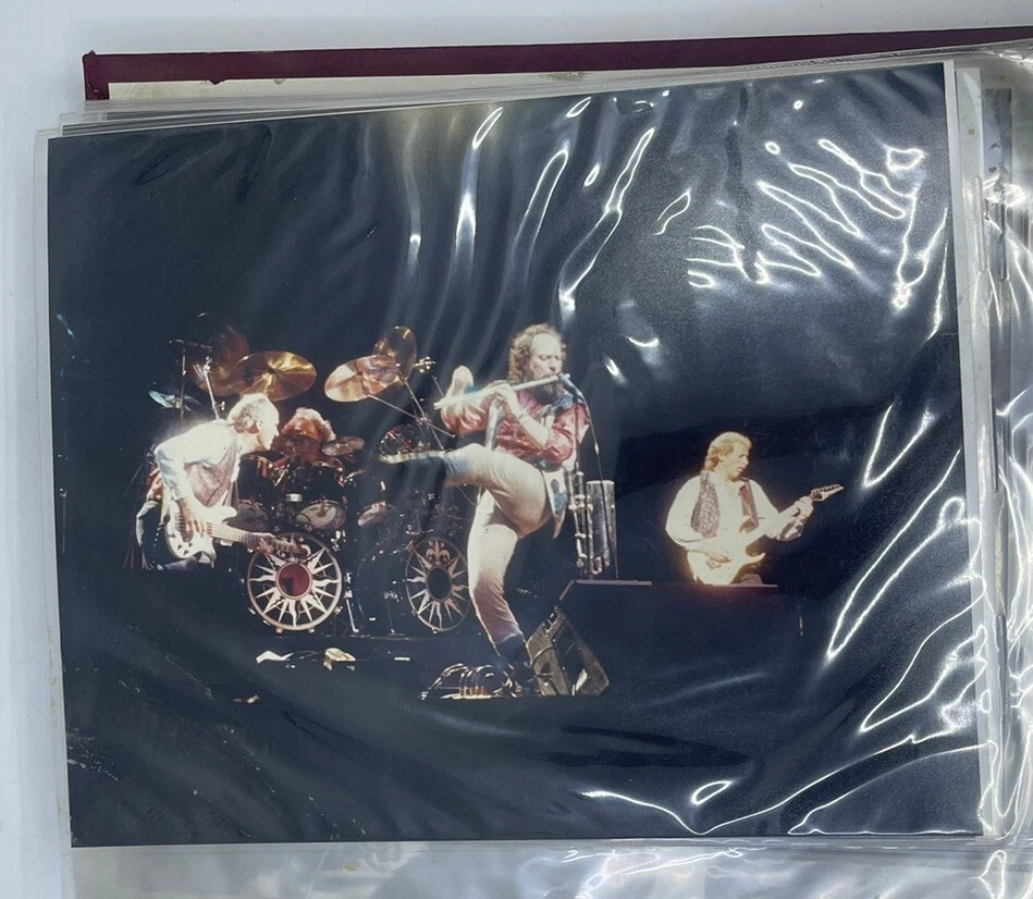 1990s Jethro Tull photo Pink Floyd Ticket stub Vintage RARE Genesis concert - Image 2 of 4